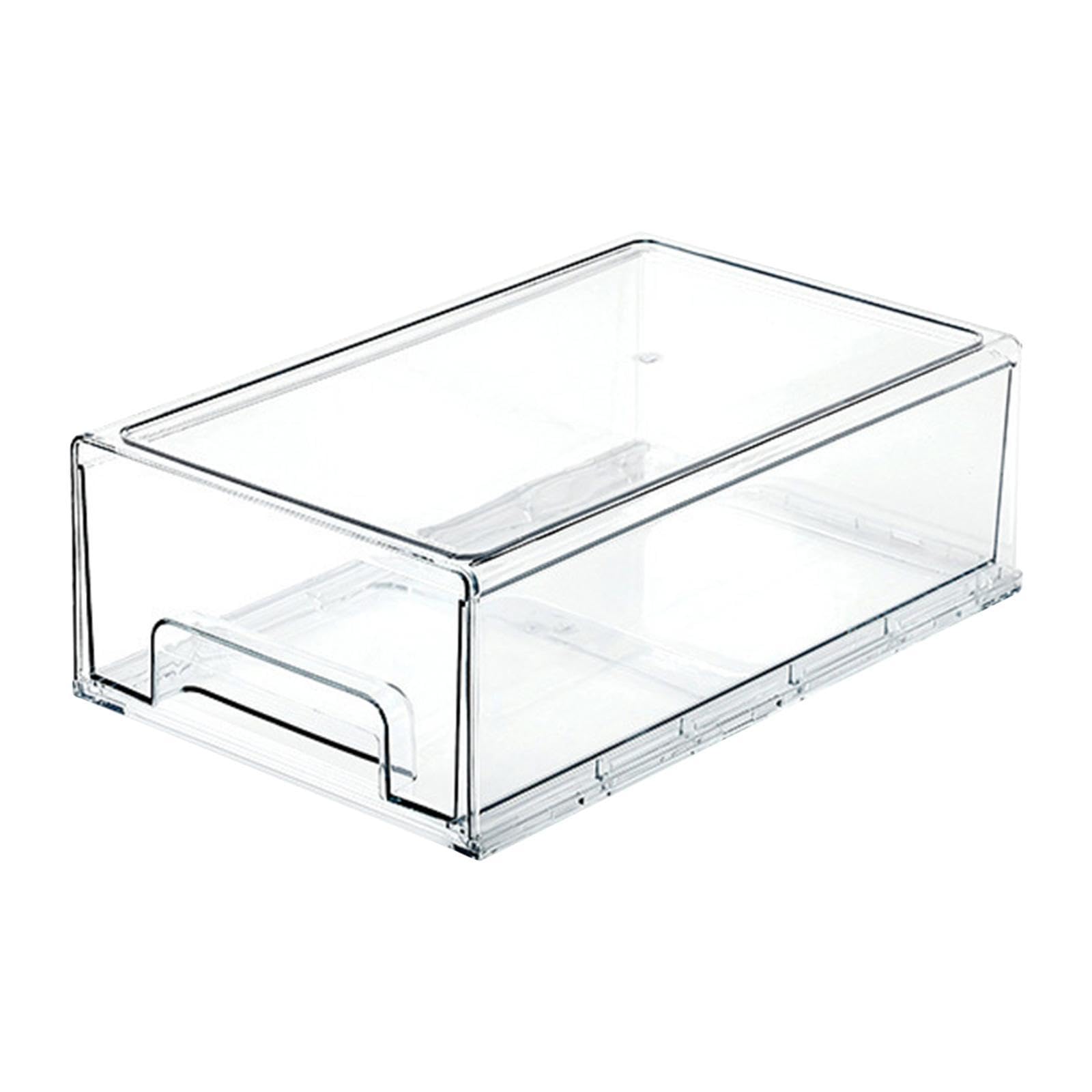 LOVIVER Kühlschrank-Organizer-Behälter, Aufbewahrungsbox für die Küche, multifunktionaler Kühlschrank-Organizer-Schubladenbehälter, für Eier, Obst, groß