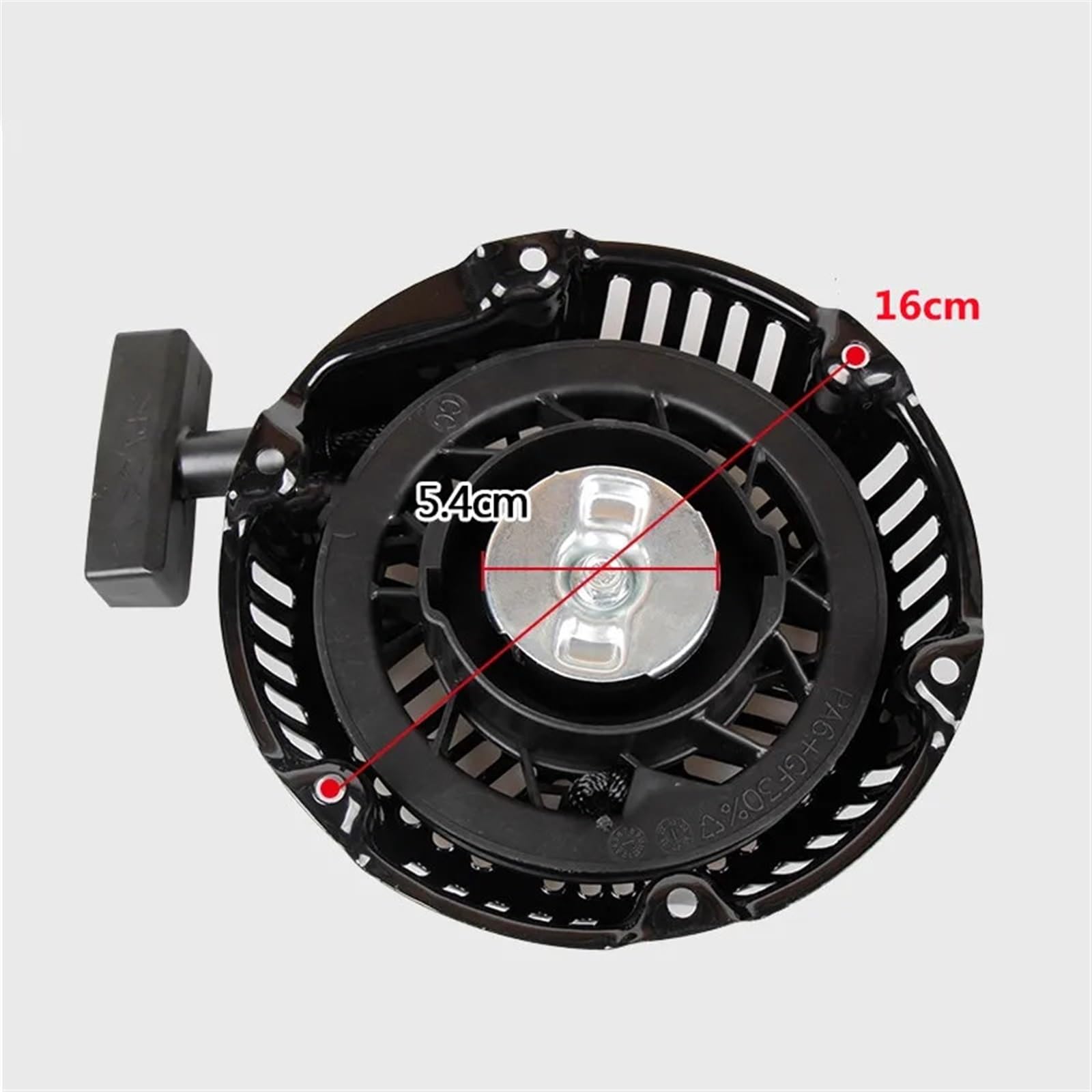 Arranque de retroceso con tirador Arrancador de retroceso 168 for bomba de agua de motor Briggs & Stratton 168F de 4 tiempos, generador, cultivador. Chipper.Mower.Cultivator.Herramientas de jardín