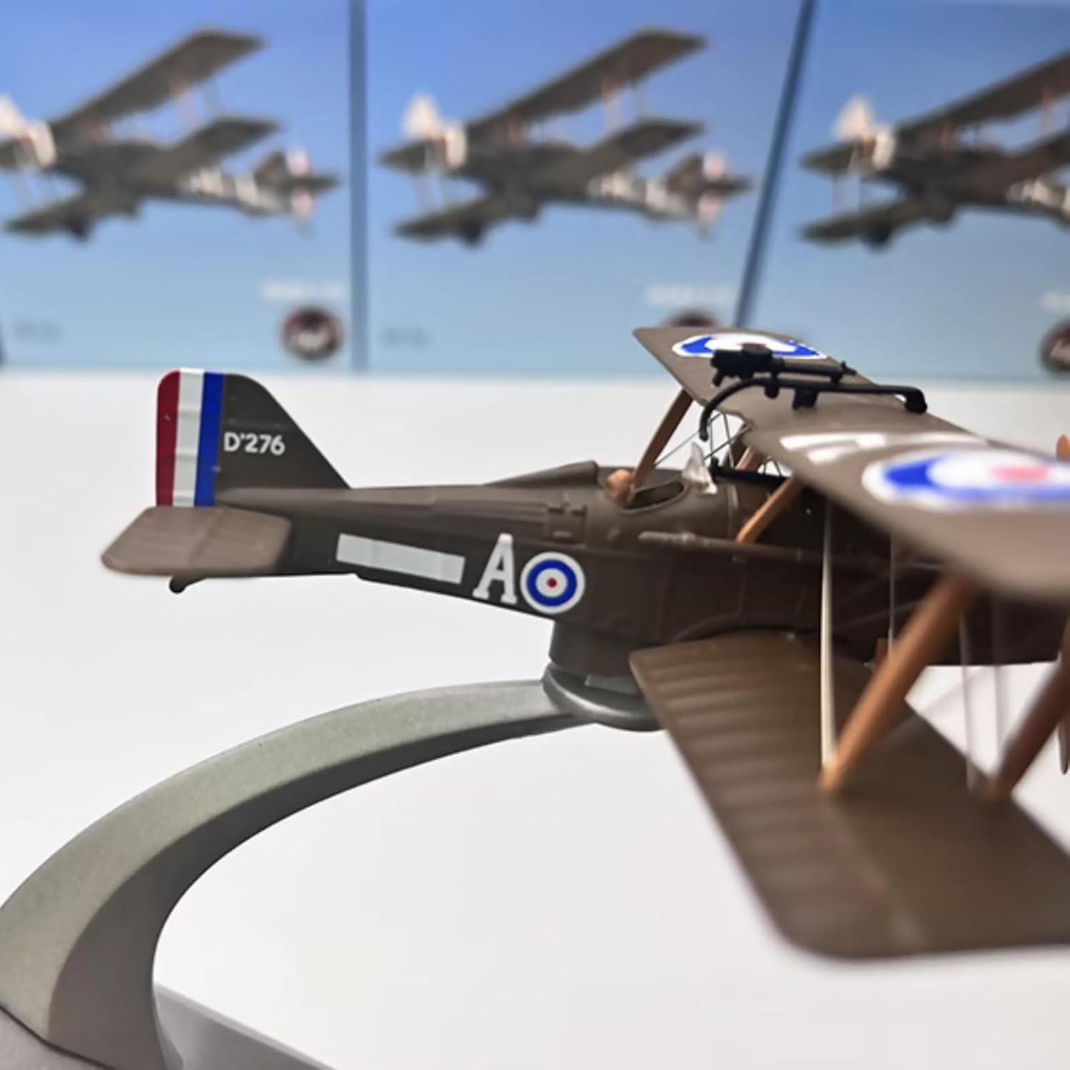 Simulation Alloy Aircraft Model 1:72 Alloy British SE.5A Fighter Airplane Model Toys new