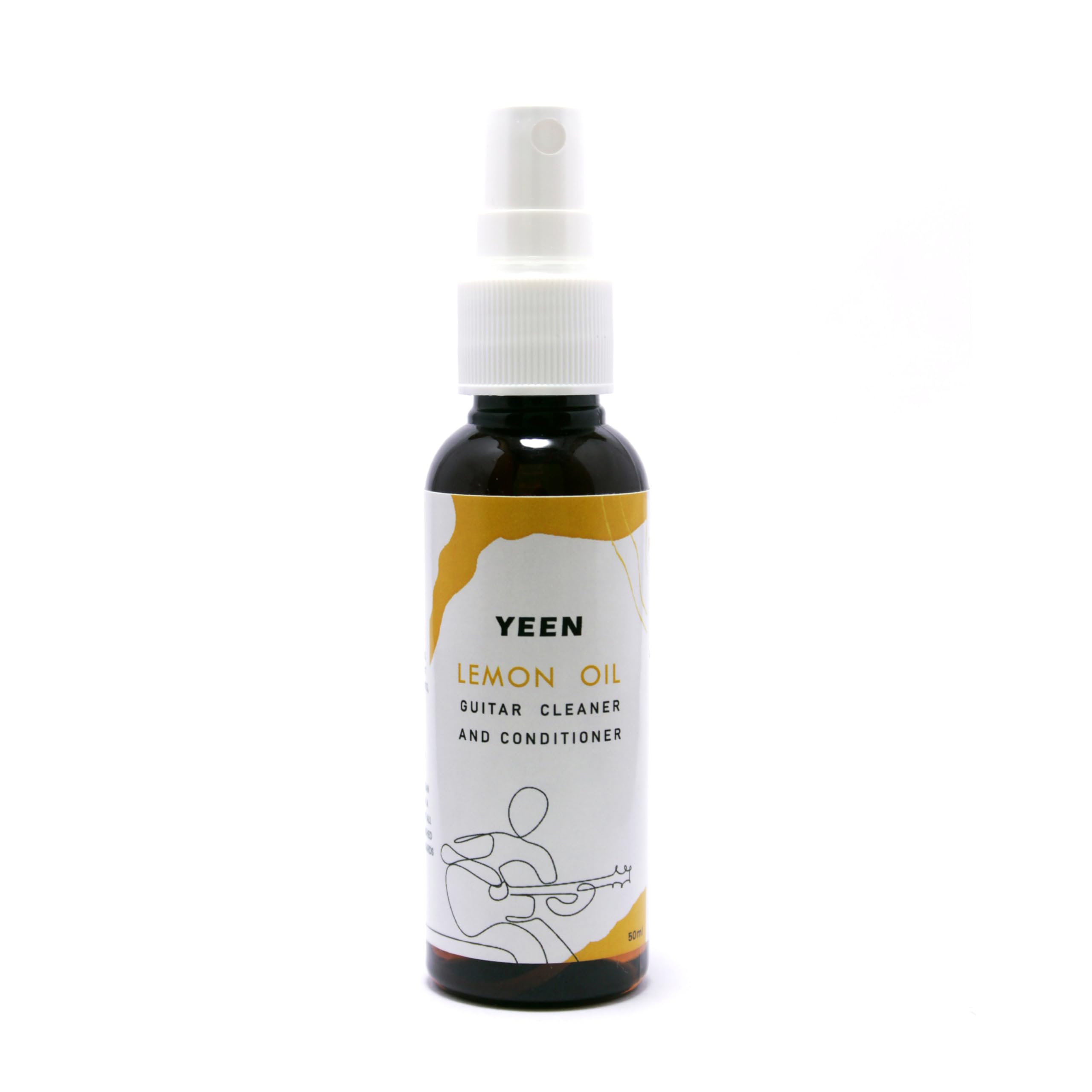 Lemon Oil for Guitar Fretboard Cleaning Restores Shine & Conditions Wood 50ml Spray Bottle for (Guitar, Ukelele, and other stringed instruments made of unfinished wood like rosewood or ebony) by YEEN-image-19