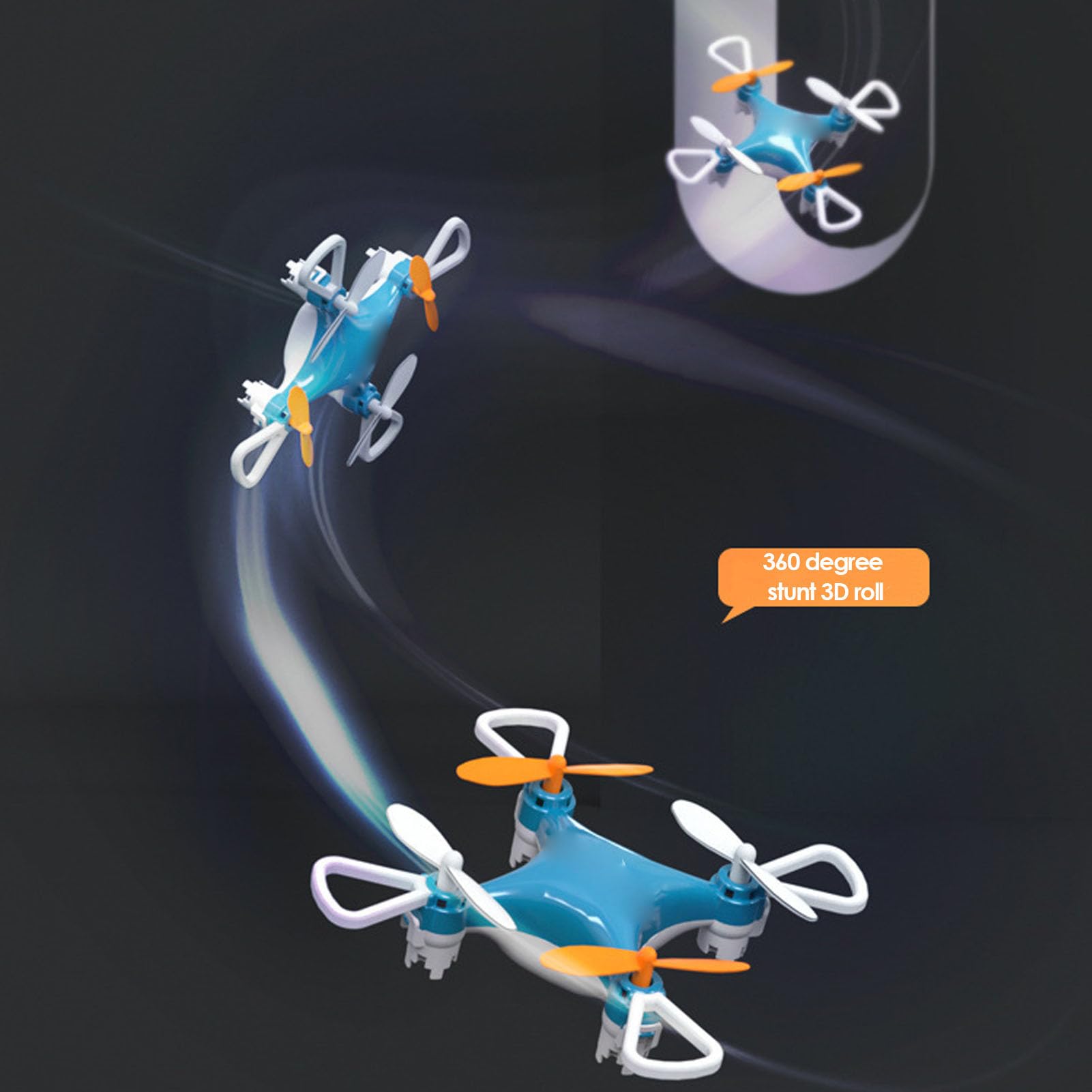 Fabater Mini Drone Radiocomandato, con Luce LED