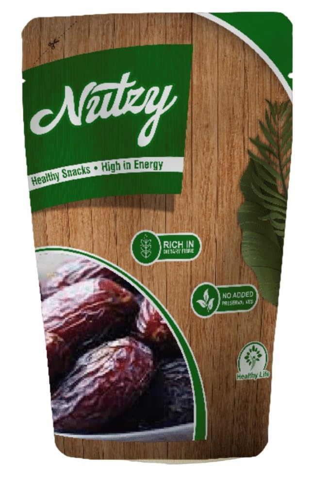 Image of Nutzy Premium Dates (Kalmi Dates, 600g)