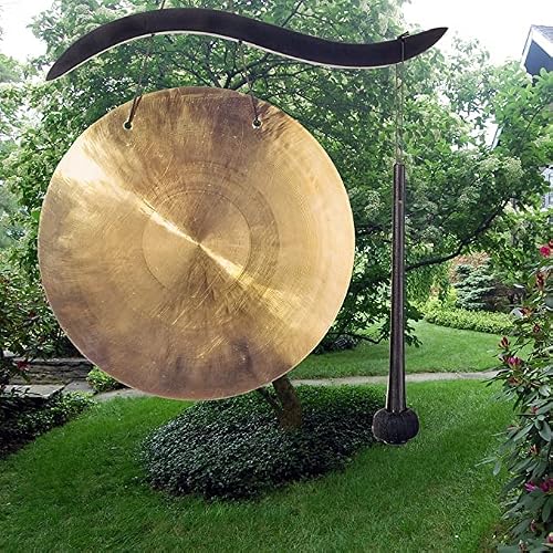 Woodstock Wind Chimes for Outside, Garden Decor, Hanging Gong, 17\'\' Wind Gongs for Outdoor, Patio, Home or Garden Decor Gift (WCBHG) - Thumbnail 2