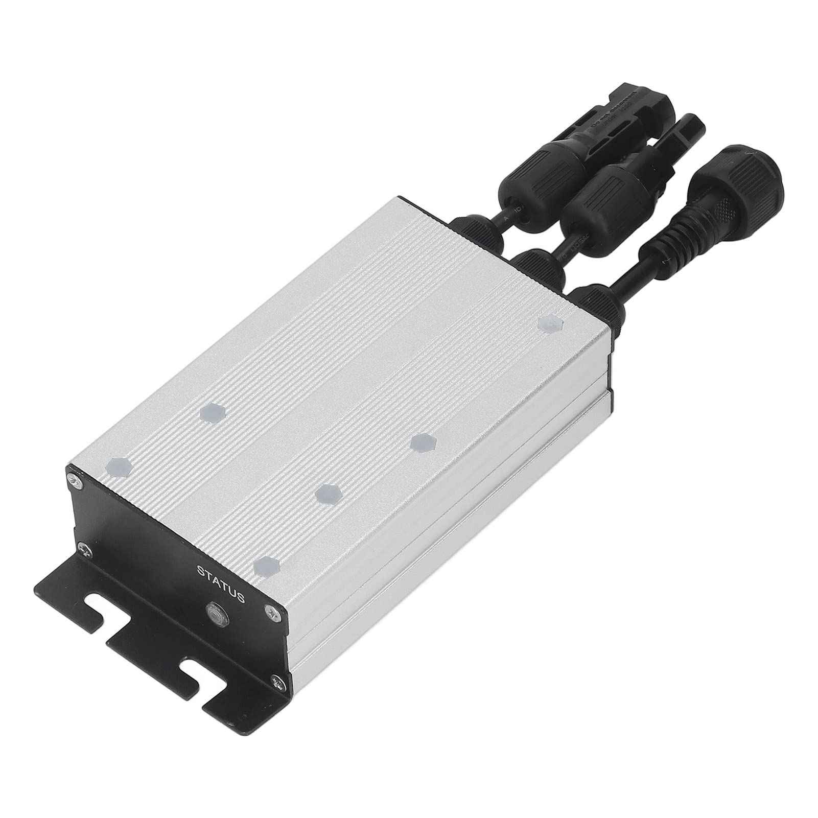 Keenso Micro-onduleur de connexion réseau, énergie d'onde sinusoïdale pure efficace pour petits systèmes solaires, alliage d'aluminium pour utilisation à la maison et au bureau (180 W)