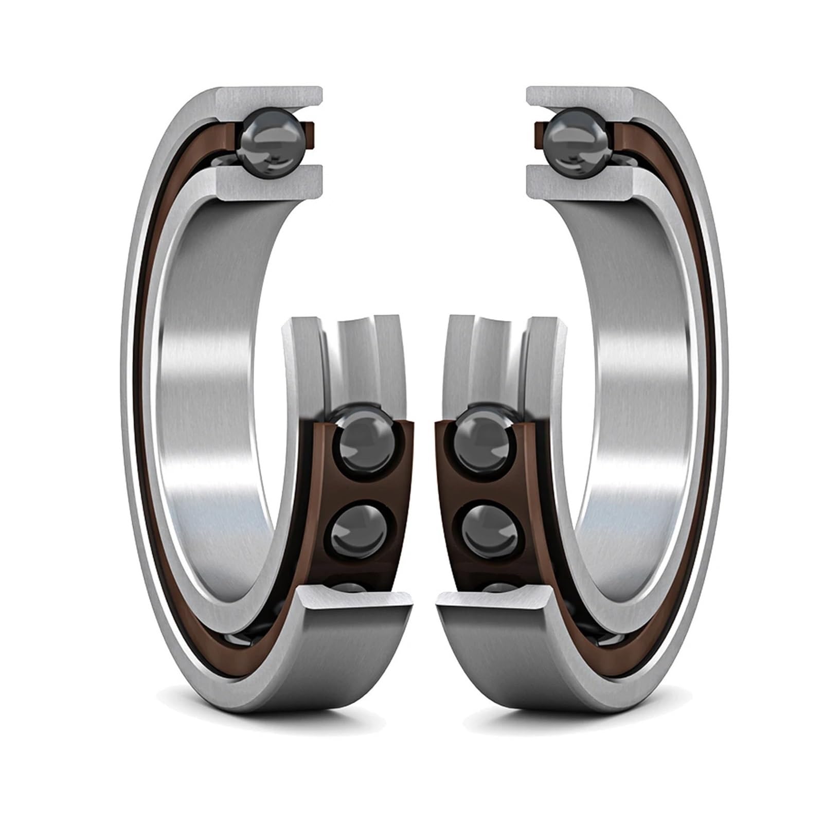 Qruyhbaju One Color 1Pair 7010C Hq1 P4 50X80x16 Contact Bearings Spindle Bearings Ceramic Balls