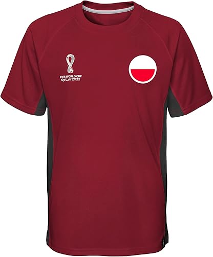 Miniatura 16 de Outerstuff International Soccer Camiseta clásica de manga corta para hombres de la Copa Mundial de la FIFA
