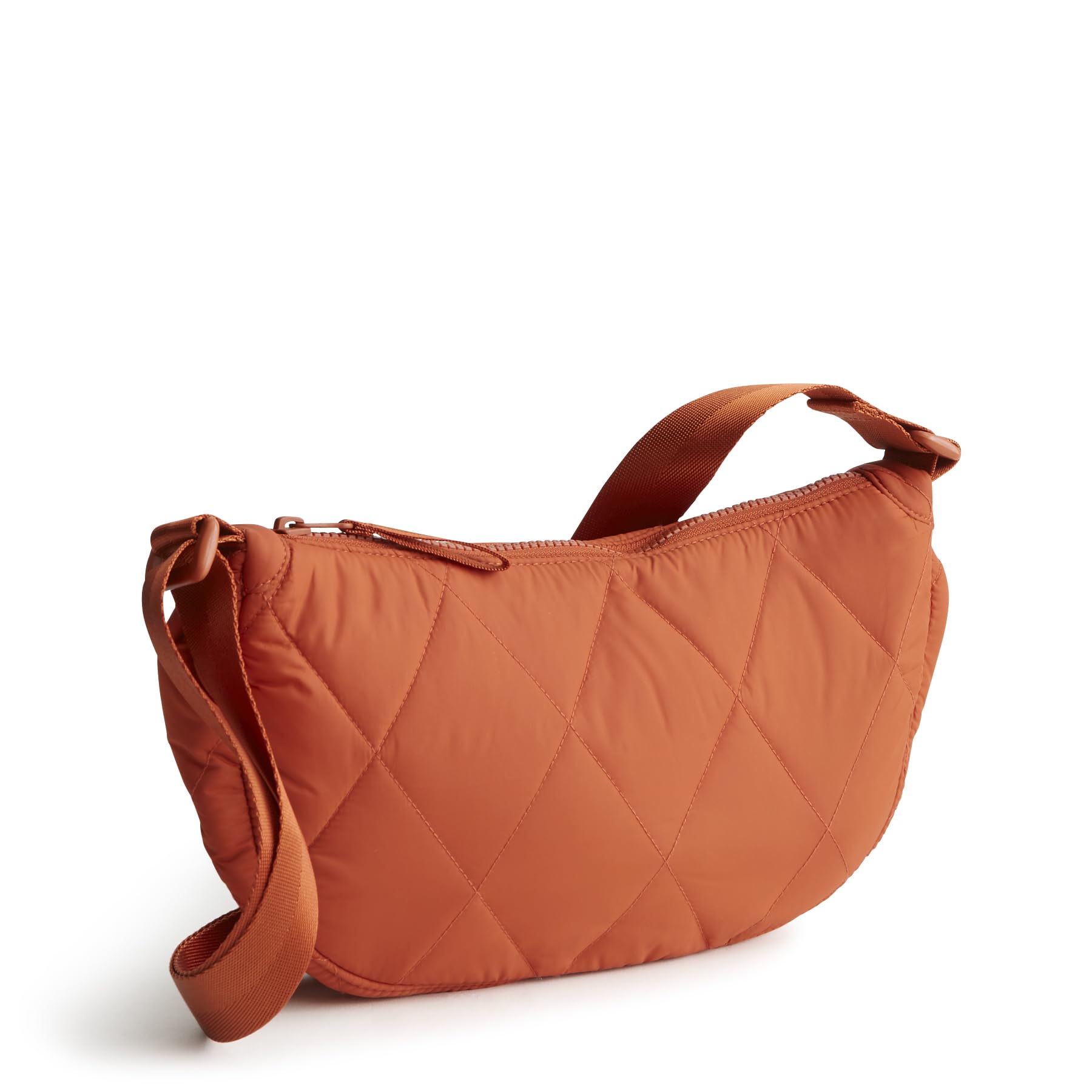 Vera Bradley Women's Nylon Springbrook Sling Crossbody, Potter's Clay, One Size