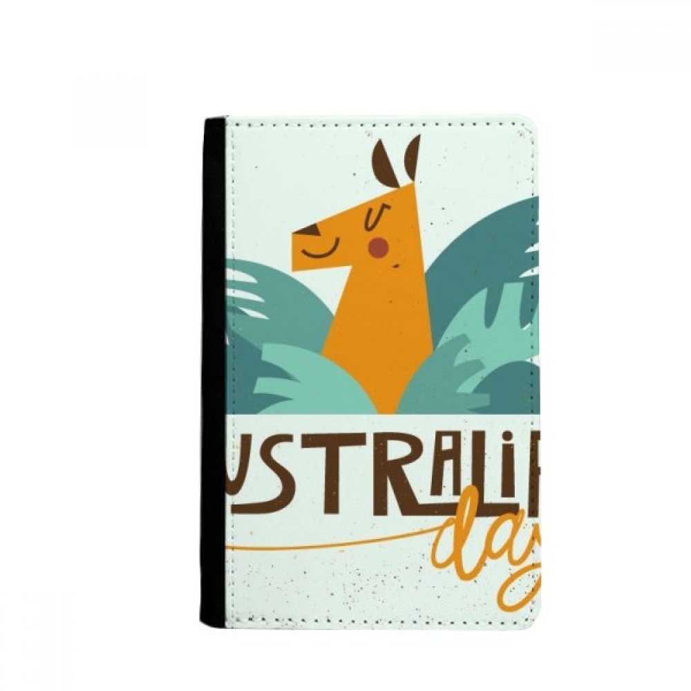 DIYthinker Australia Sydney Opera House and Giraffe Passport Holder Notecase Burse Wallet Cover Card Purse