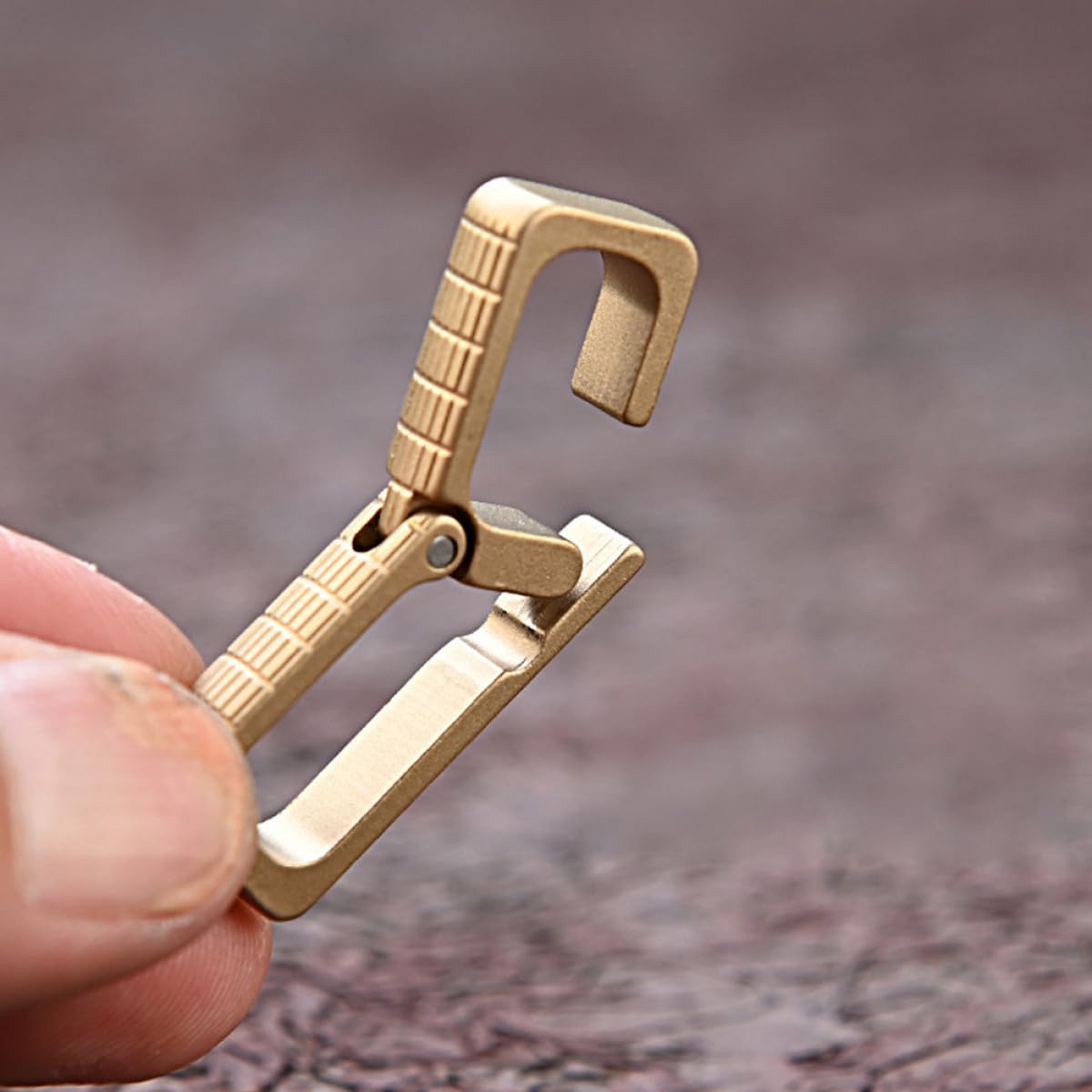 BESPORTBLE Portachiavi Portatile con Gancio per Chiavi Clip per Diverse