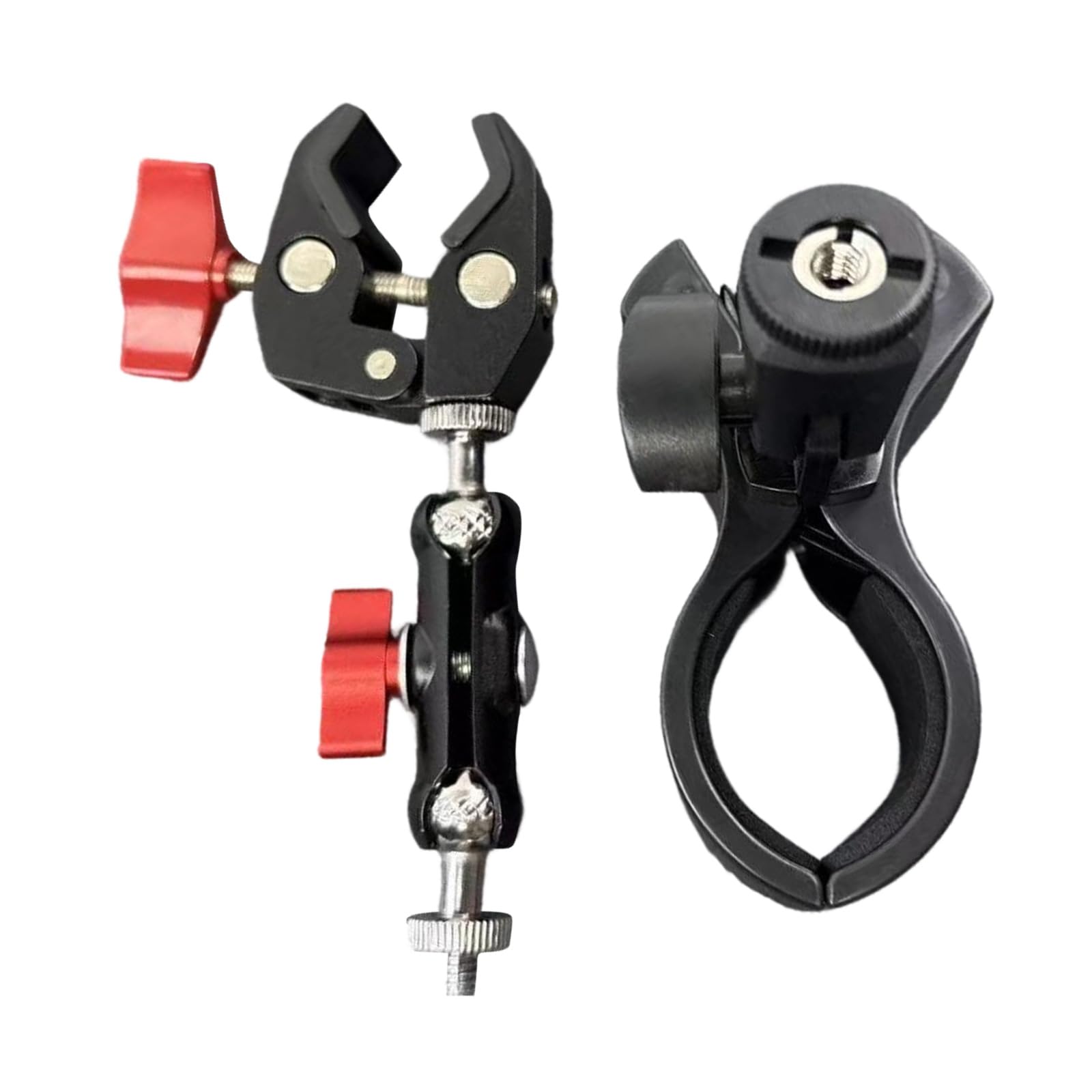 BWANGIAO 360 Degree Rotatable Metal Microphones Stand Clip Adjustable For Studio And Live Streaming