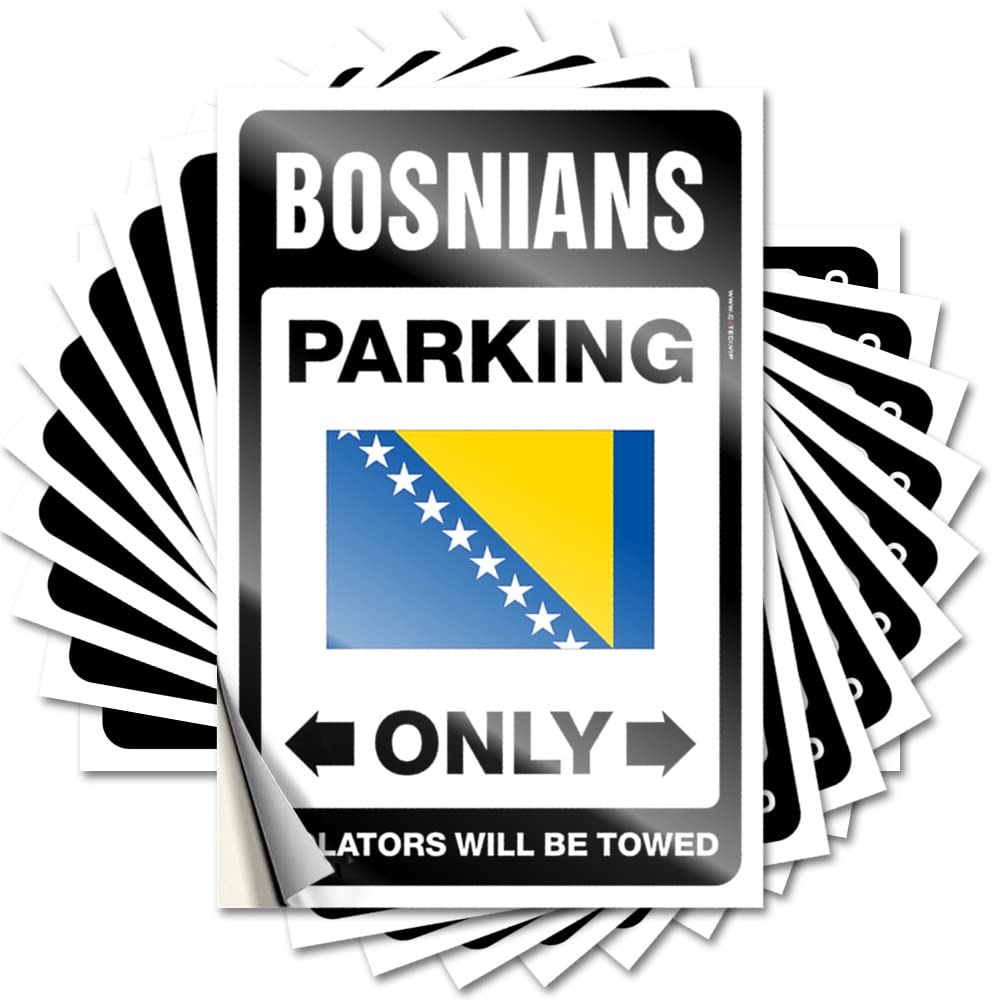 Saying Fall, Tiki Water Bosnians Parking Only | Rv Decor Sets(12X18CM)