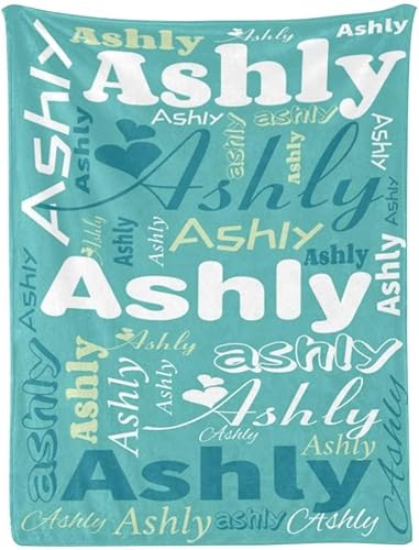 Miniatura 2 de Dr.TOUGH Manta personalizada con nombre para niños, mantas de bebé personalizadas para niños y niñas, manta con nombre para cumpleaños, Navidad