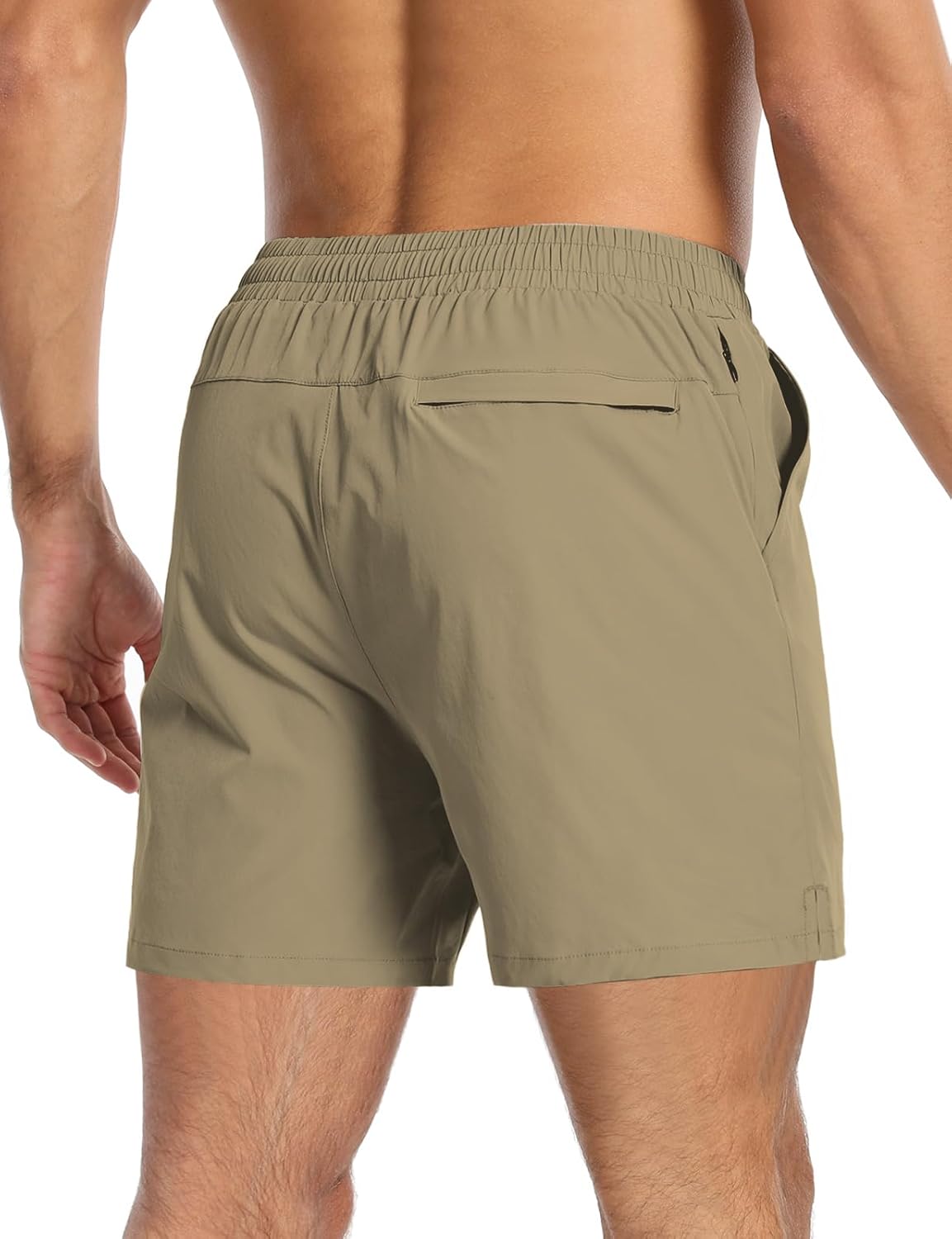 Aolesy Men's 5''/7'' Running Shorts Quick Dry Workout Gym Shorts with Pockets, Tennis Training Athletic（Linerless & Liner）
