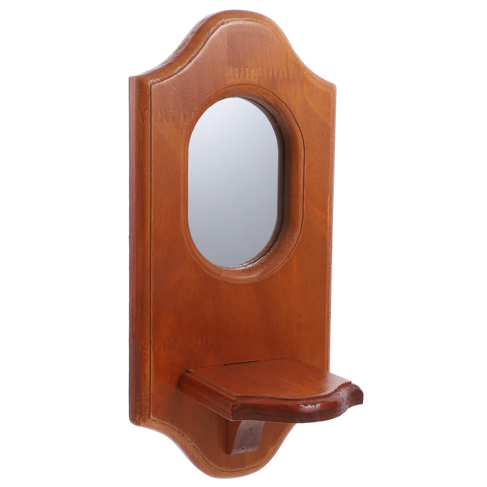 RORPOIR Wall Hanging Holder Vintage Decorative Mirror Designed Candle Bracket for Home Wall Decor for Creating Warm Atmosphere Living Room Bedroom