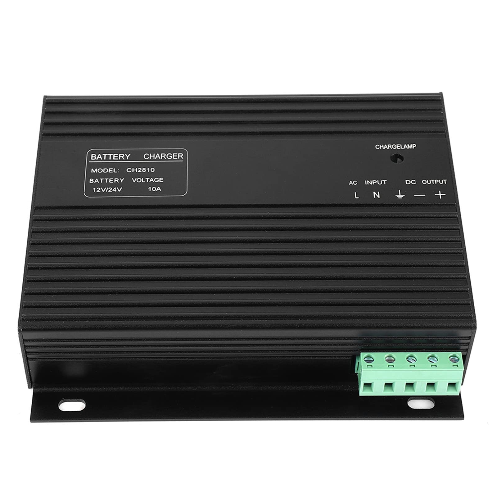 Cargador de BateríA Inteligente para Generador Diésel CH2810A de 10 A, Apto para Diversas Marcas, 12 V/24 V, Totalmente Sellado, Sólido, para Carga de Baterías de Amplio Rango