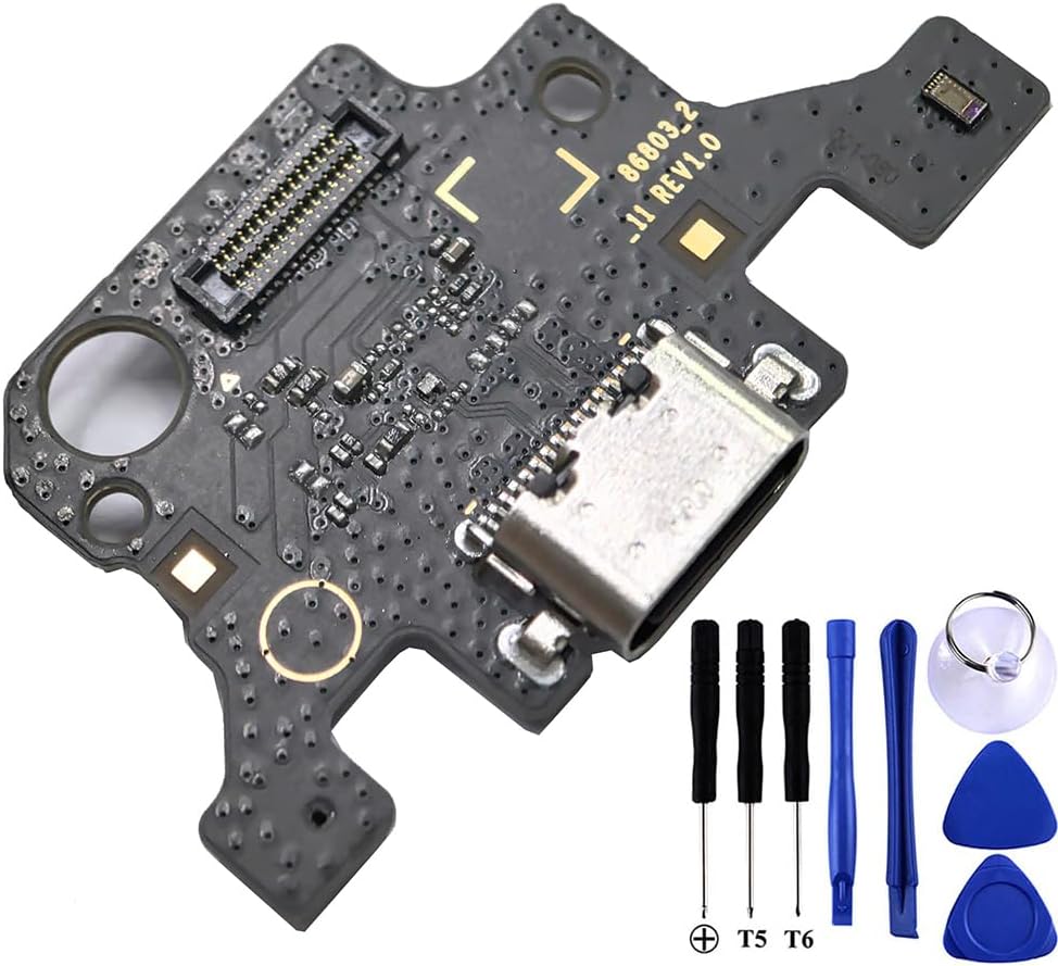 Tab A9+ 11.0 X210 USB Charging Port Flex Cable Replacement X210 USB Type-C Charger Dock Board Flex Connector for Samsung Galaxy Tab A9 Plus 11.0 SM-X210 Port Repair Part
