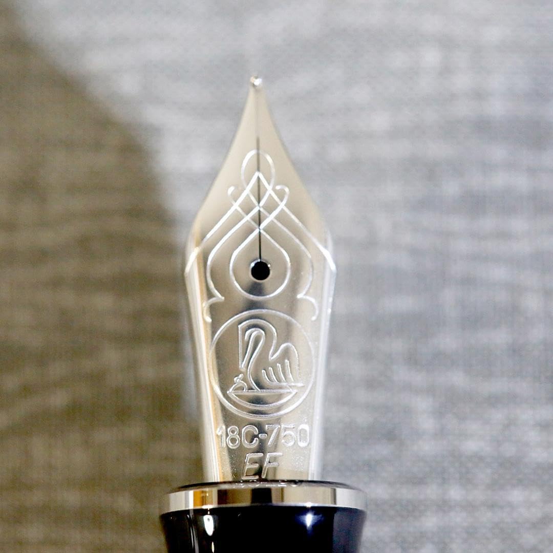 限定品　ペリカン万年筆　スーべレーン　M805 EF ブルーデューン Amazon | 【レア 限定品】ペリカン 万年筆 m805 スーベレーン