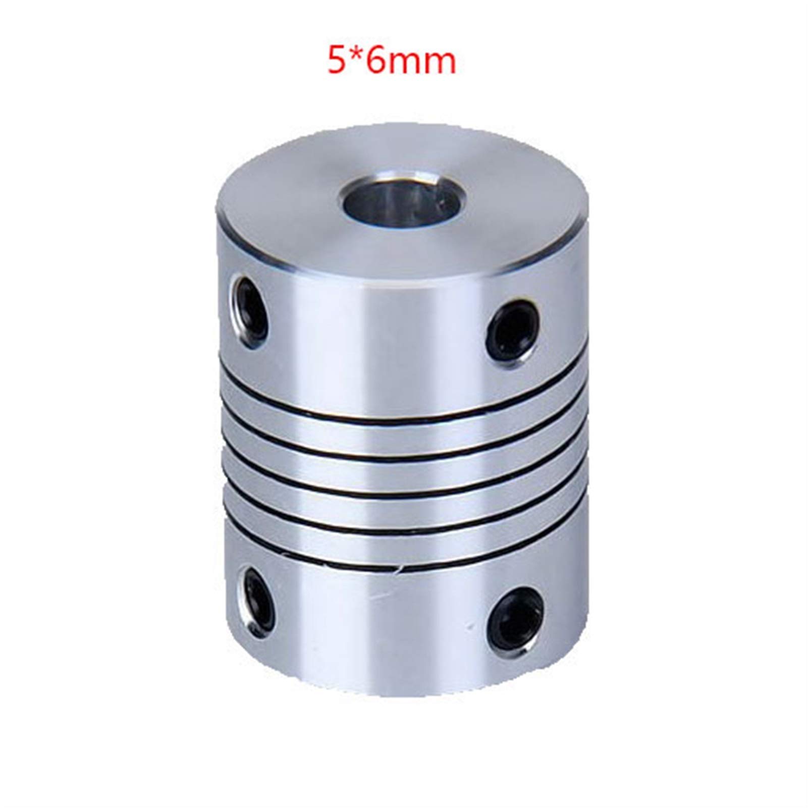 Acoplamientos Flexibles de 3 Piezas, tamaño 5 * 6 mm, diámetro Exterior 19, Longitud 25, utilizados principalmente for conectar Motores, Paso a, etc