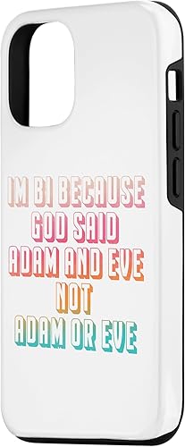 Miniatura 2 de iPhone 1212 Pro Estoy bi porque dios dijo Adán Y Eva no Adán o Eva Case
