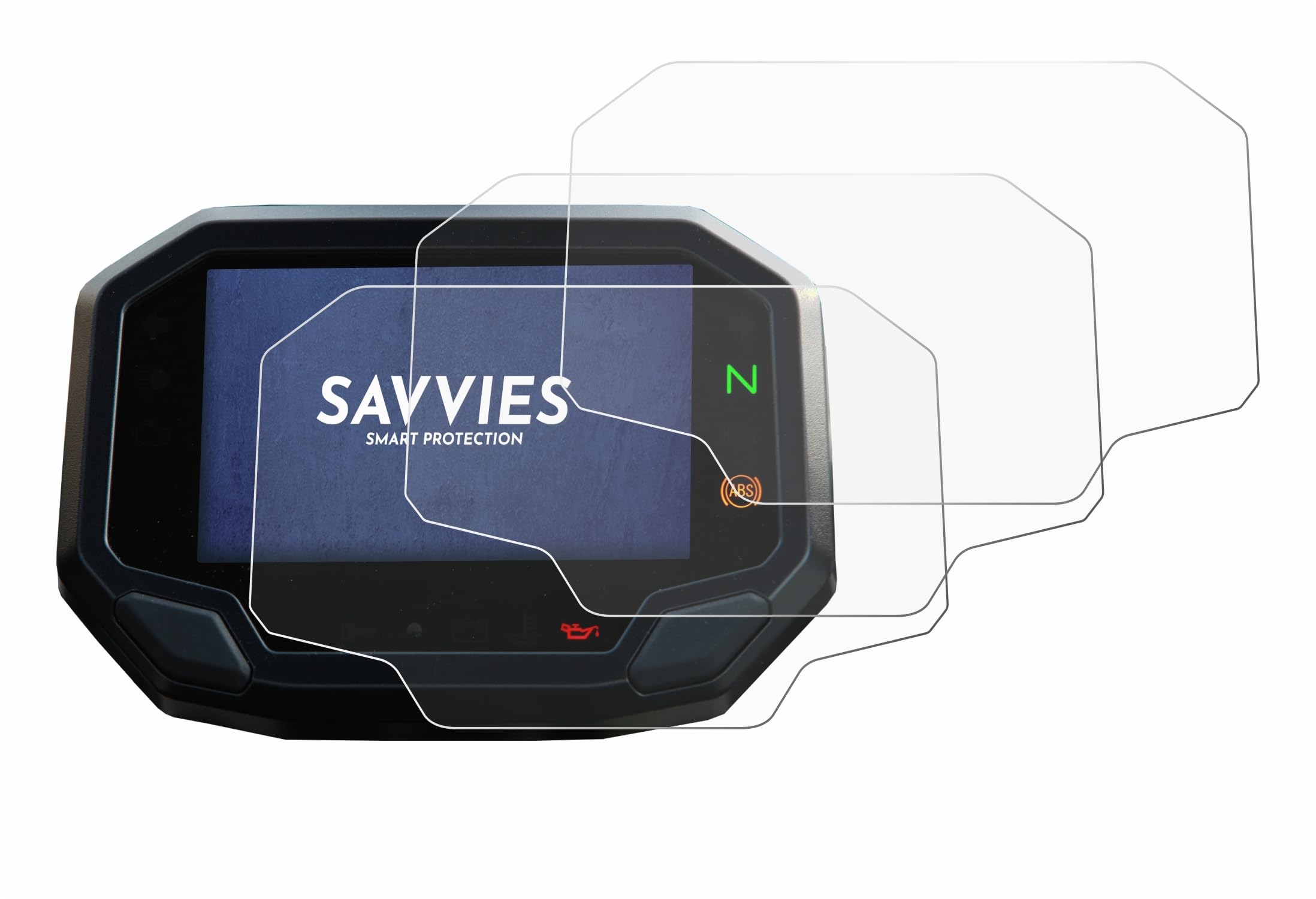 Film Protection écran BROTECT Pour Kawasaki Versys 650 2022+ – 2 Pièces – Ultra-transparent Anti-rayures - 10