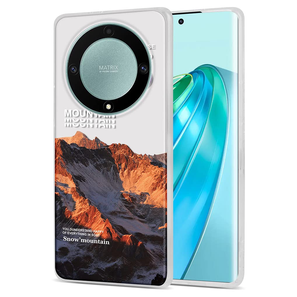 SEAHAI Coque pour Honor Magic 5 Lite 5G (Magic5 Lite), Élégant Mirror
