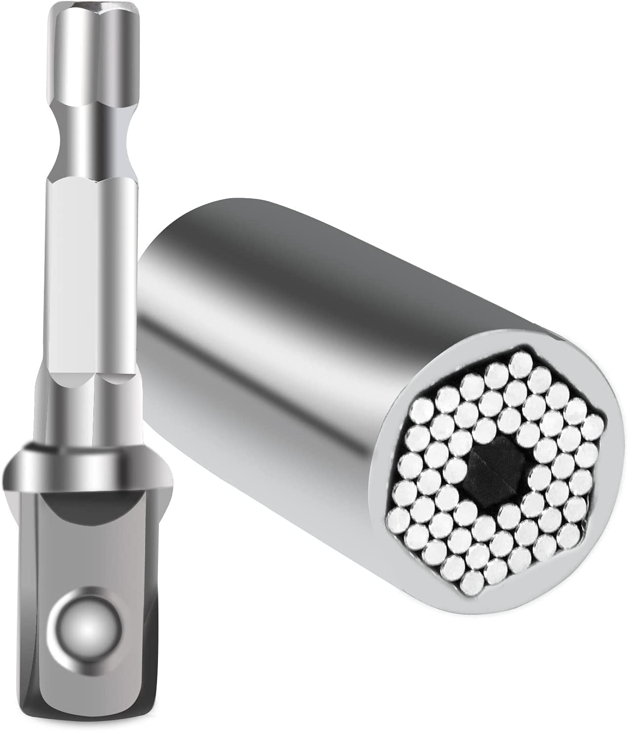 VIHM Universal Socket 1/4"-3/4" (7mm to 19mm) Ratchet Universal Super Grip Socket Set with Multi-Function Power Drill Adapte Super Universal Socket Grip Cool Stuff Gadgets for Men (B09ZFJ86G4) Amazon Price History, Amazon Price Tracker