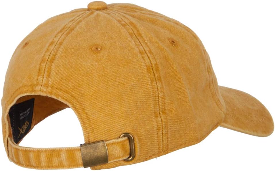 Lightning Bolt Embroidered Unstructured Cotton Cap