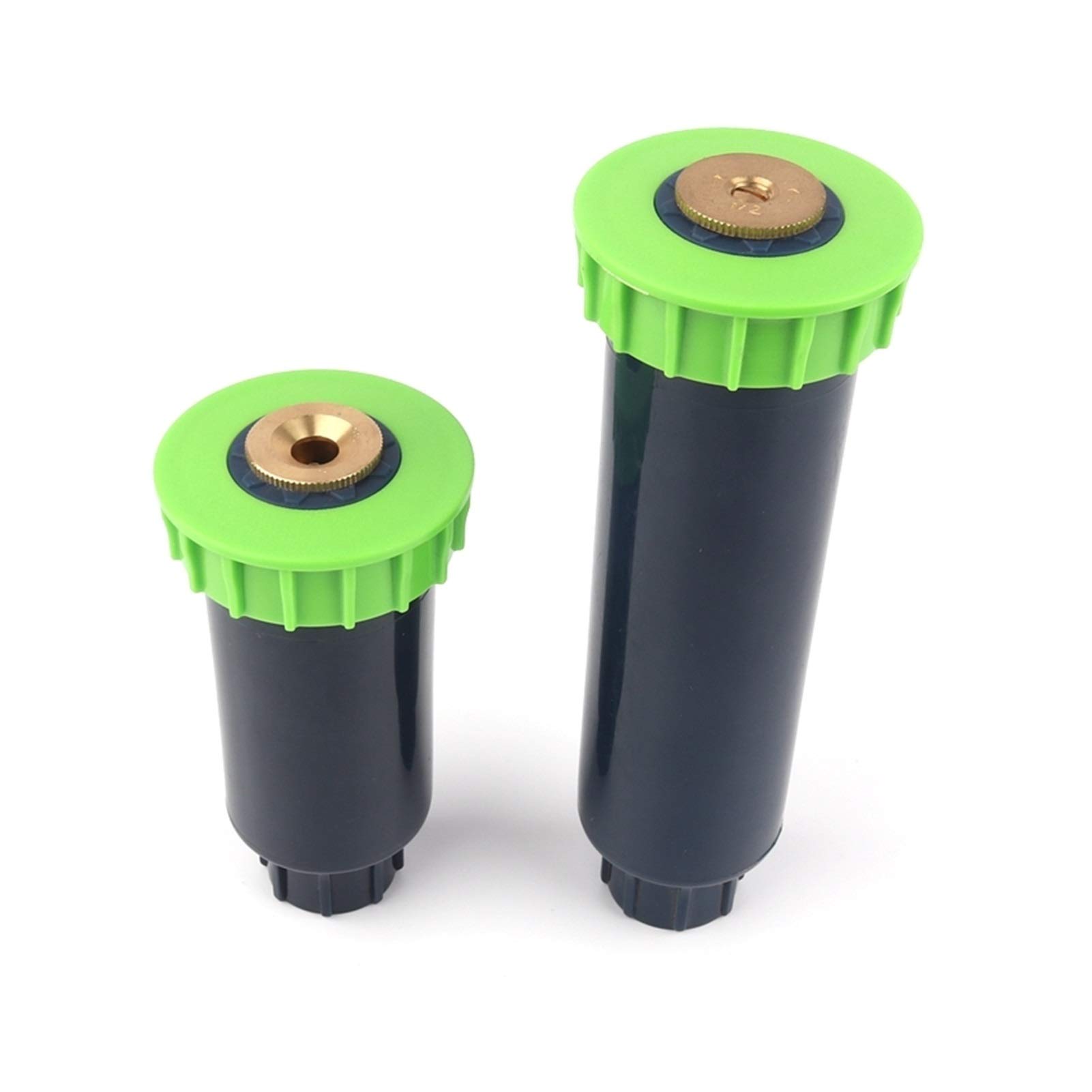 Annaffiatura del giardino irrigazione del prato in 4 pezzi / 1/2 "90-360 gradi regolabile Sprinkler a pop-up di plastica, pianta da giardino con prato inglese, irrigazione scenario irrigazione rame