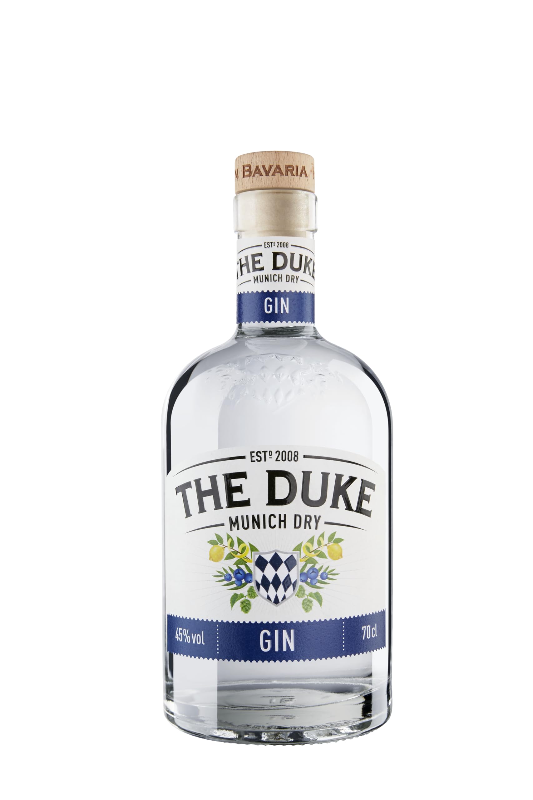 THE DUKE – Munich Dry Gin | Ausgezeichneter Gin aus München | ein moderner Klassiker | 700 ml