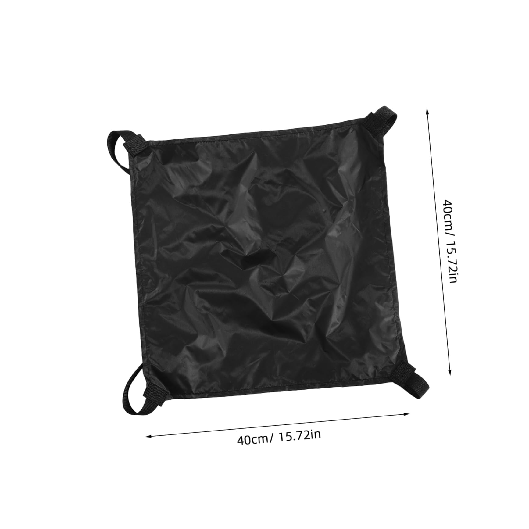 HEMOTON Swim Resistance Parachute Training Device Swim Tether Belt for Enhanced Power Comfortable Fit Versatile Water Sports Use Black