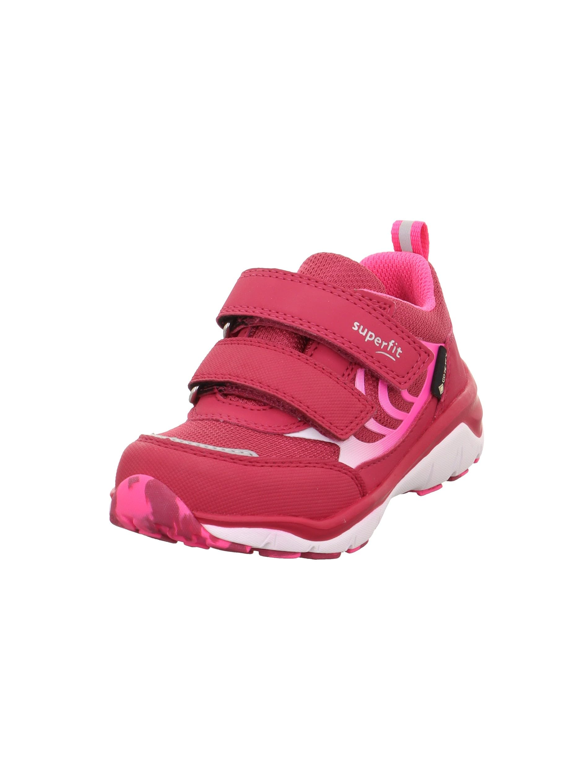 Superfit Sport5 Gore-Tex Sneaker, Red Pink 5000, 4.5 UK Child
