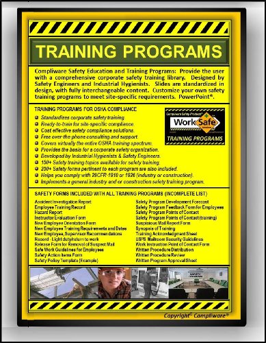 SP-165 - FIRE EXTINGUISHER SAFETY COMPLIANCE LIBRARY - OSHA - 29CFR1910.38 - UPC - 639737375527