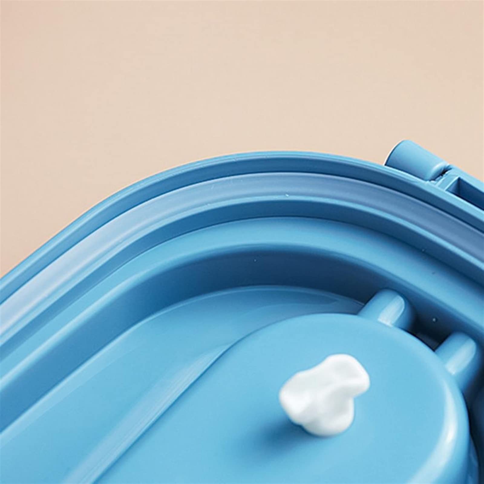 Bento-Boxen, Lunchbox, Lunchbox, doppelt versiegelte Lebensmittelbox, Lunchbox mit Löffel und Gabel ，Lunch-Boxen(Green)