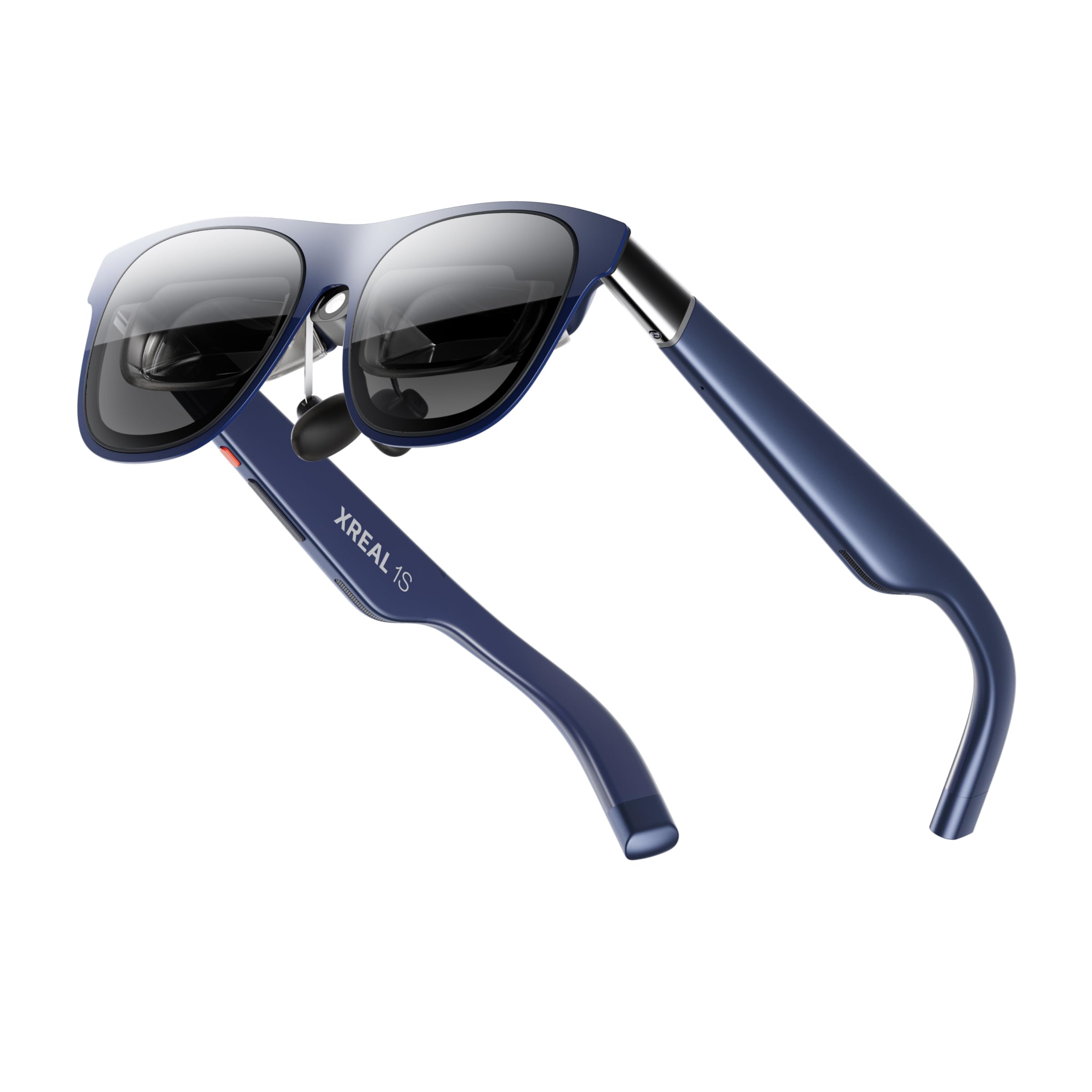 XREAL 1S AR Brille Bundle XREAL Eye Mini Videokamera, für iPhone 17/16/15, mit REAL 3D, Native 6DoF Raumankerfunktion