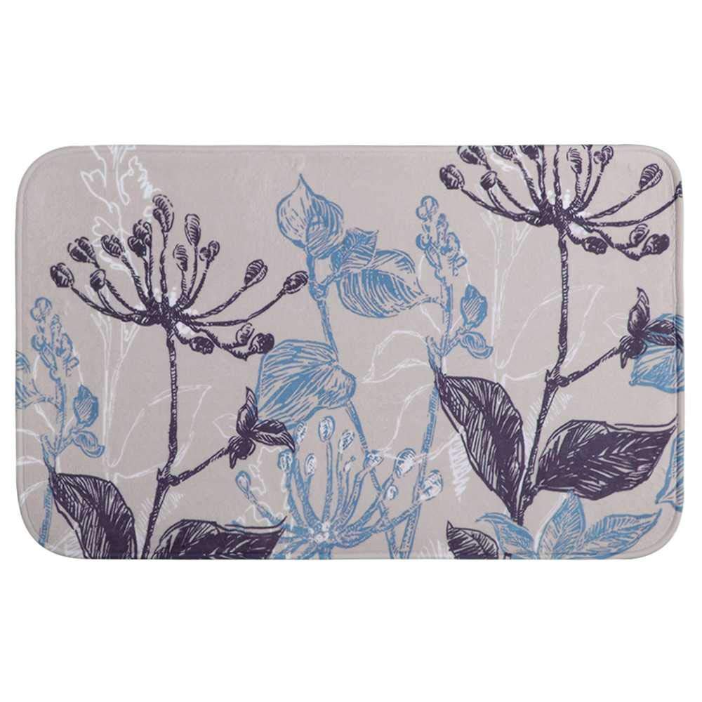 Tapis antidérapant SBR pour salle de bains évitant les glissades