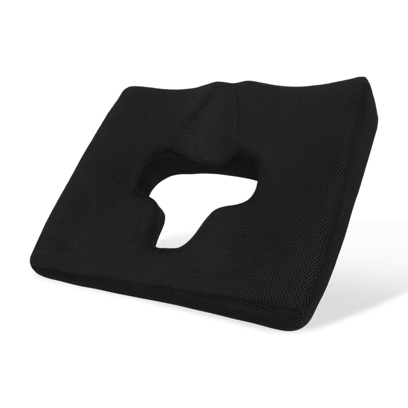 Cuscino da seduta in memory foam, con gel migliorato, anti piaghe da decubito, cuscino per sedere, cuscino per coccige per conducenti, costretti a letto, disabili