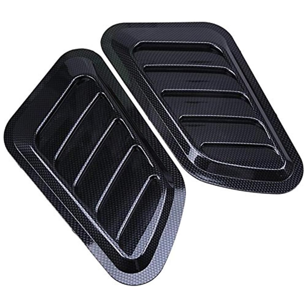 QIZUN 2 Pcs Car Bonnet Vent Cover for NISSAN Micra III K12 2002-2026