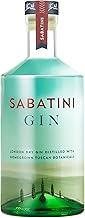 Sabatini Gin, London Dry Gin, 700 ml, Ideal for Premium Gin Tonic, Fresh, Citric and Floral Notes, Wild Fennel, Lavender, Olive Leaves, Artisan Tuscan Gin, Gift Idea, 41.3% Vol