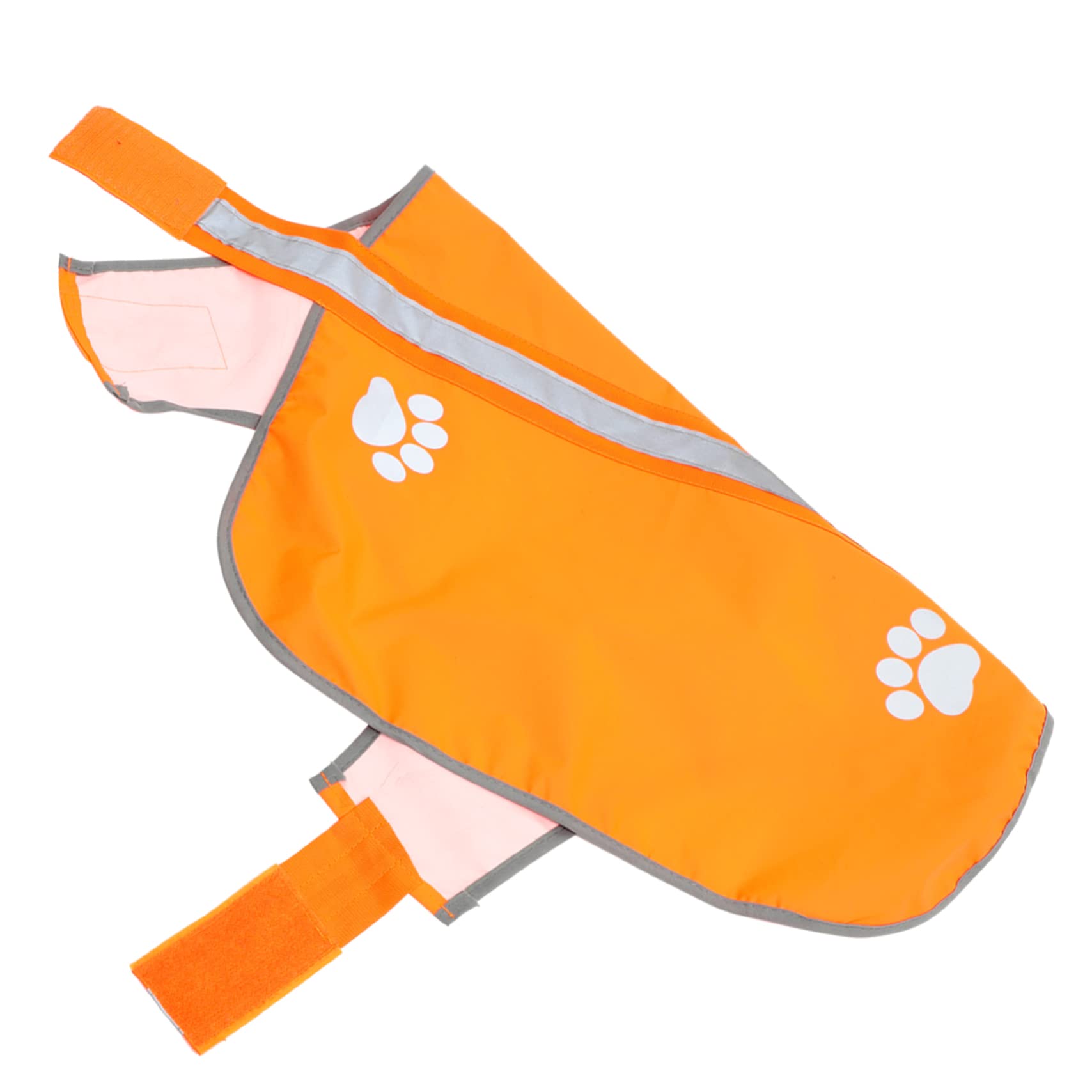 POPETPOP 5stücke Reflektierende Hundeweste Für Hohe Sichtbarkeit Verstellbar Für Outdoor-aktivitäten Für Kleine Und Mittelgroße Hunde Orangefarben