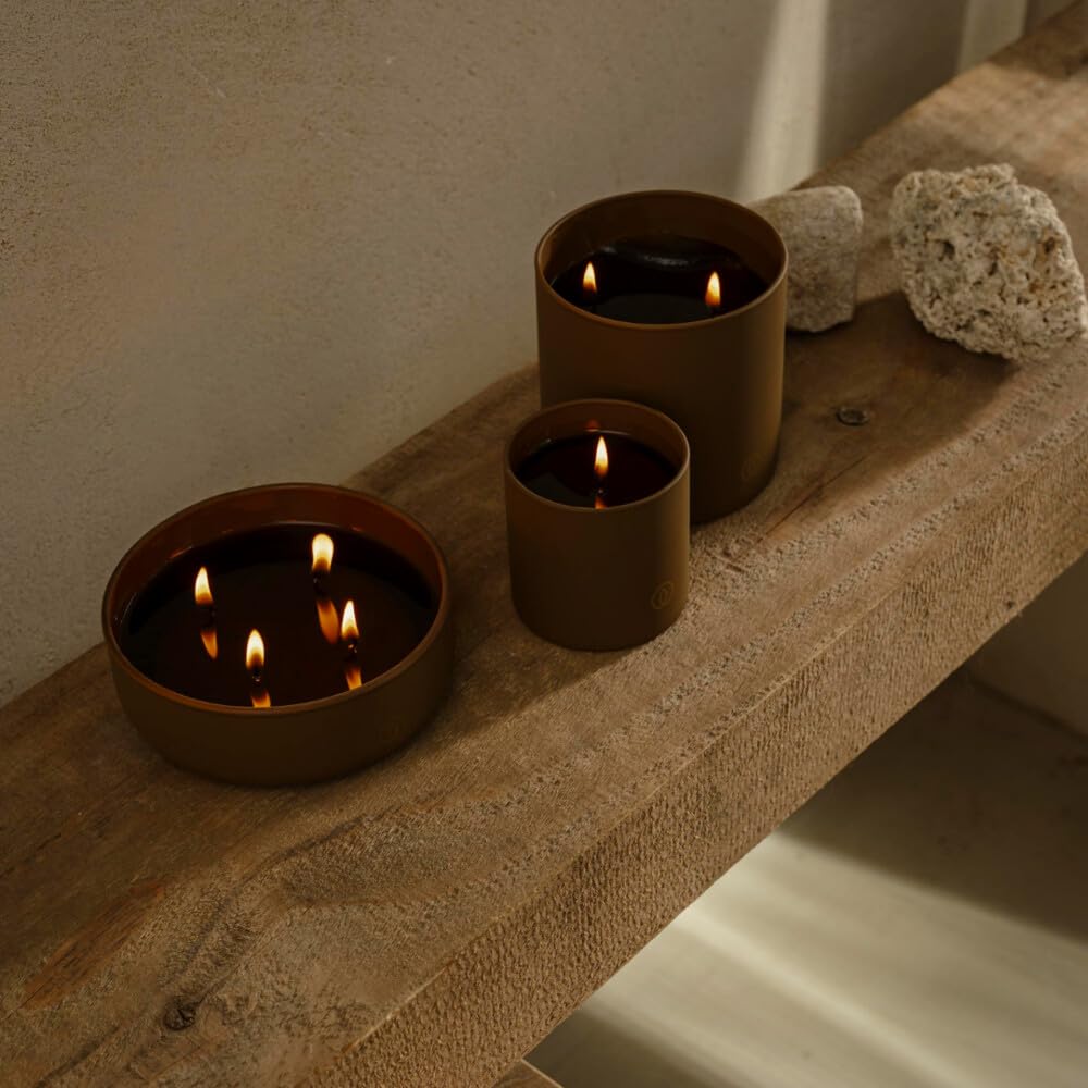Spaas 6 candele profumate Glow ± 35 ore, Warm Wonder, mela e cannella
