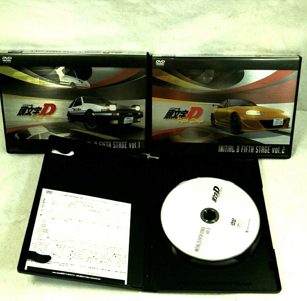 Amazon Co Jp Dvd 全巻セット 頭文字d Fifth Stage 全7巻 パソコン 周辺機器