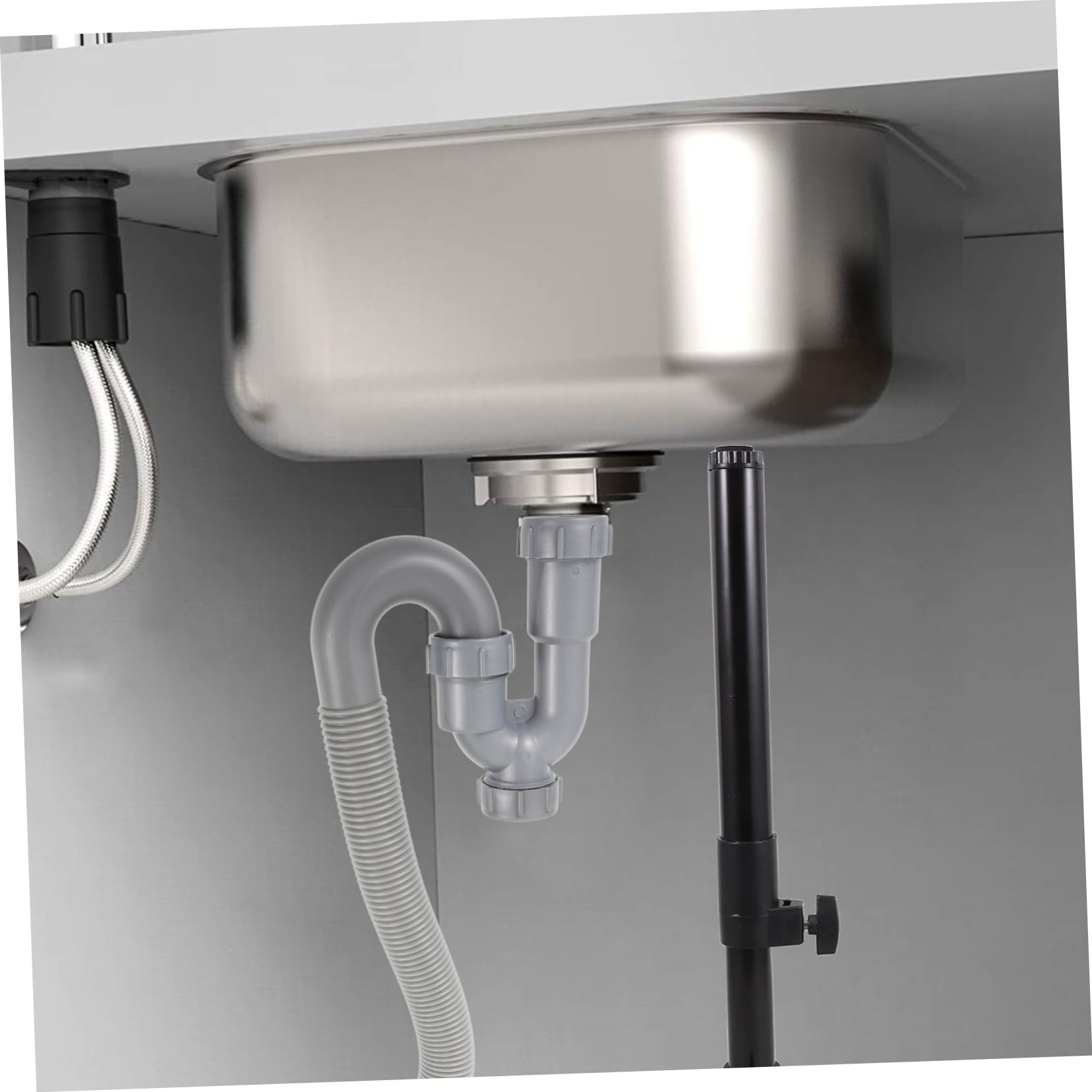 ORFOFE Soporte Para Fregadero De Cocina Barras De Soporte Ajustables Fácil Instalación