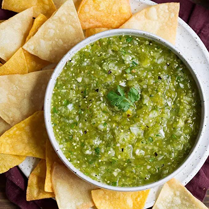 Miniatura 5 de Sixth Day Snacks Salsa Verde de piña suave (16 onzas), sin gluten, ingredientes frescos, veganos y bajos en sodio