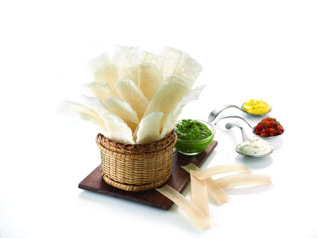 A PARSI AFFAIRA PARSI AFFAIR Snow White Saria Sago Papad-100Gms(Pack Of 6)