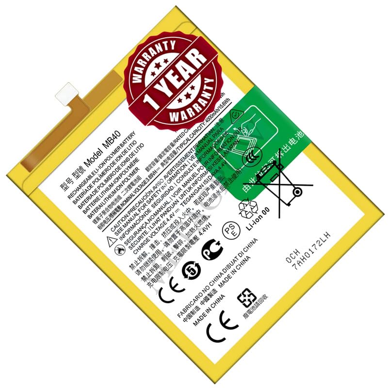 Image of Original MB40 Battery Compatible with Motorola Edge 20 - (4000mAh) - 1 Year Warranty BC45
