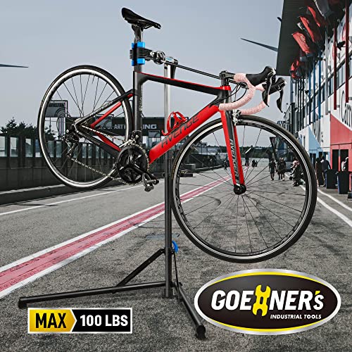 GOEHNER's E Bike Repair Stand (Max 100 lbs) Heavy Duty Portable Bicycle Repair Stand for
