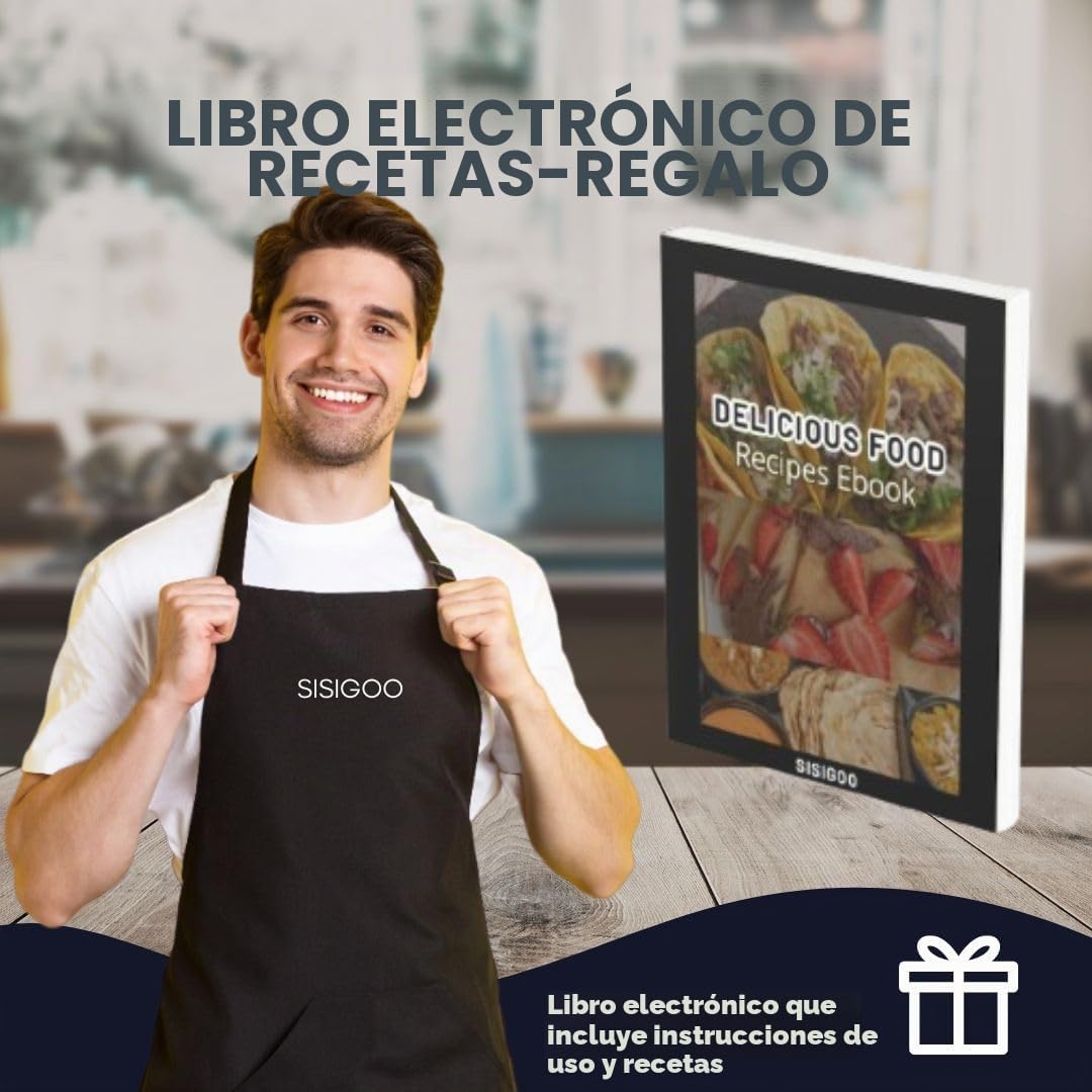 Sartén de Hierro Fundido de 12 Pulgadas, Antiadherente, Negra, Tamaño Grande, Apto para Horno, Sin Pegar, Comal para Tortillas, Sartén para Crepes, Dosa, Pizza, Arepas, Tortillas, Salteado