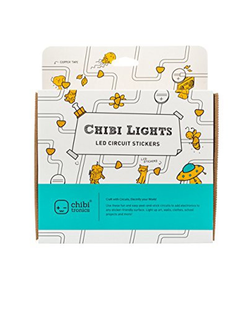 ChibitronicsChibi Lights - LED Circuit Stickers STEM Starter Kit