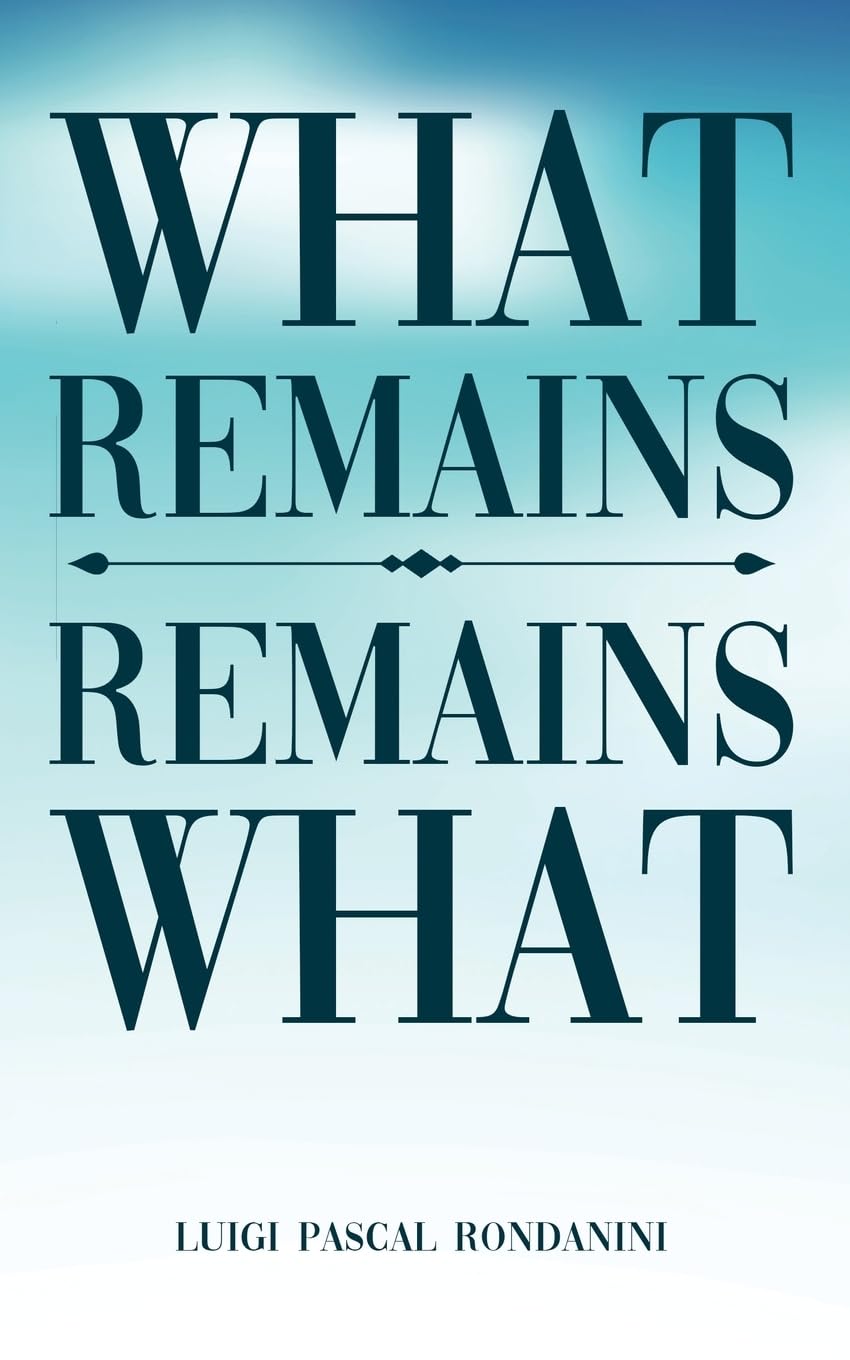 What Remains / Remains What: Bidirectional Poems