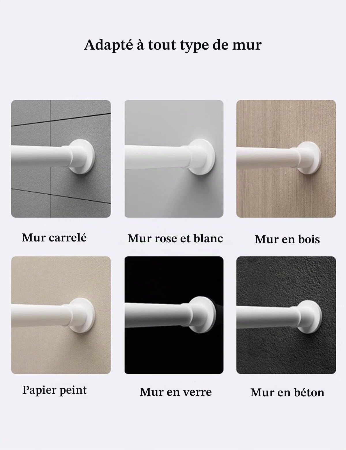 Rideau de Porte Thermique Anti Chaleur Porte D'entrée Isolant Anti Froid et Chaleur, Rideaux de Porte Thermiques avec Tige Télescopique, PVC Transparente Rideau pour Climatiseur